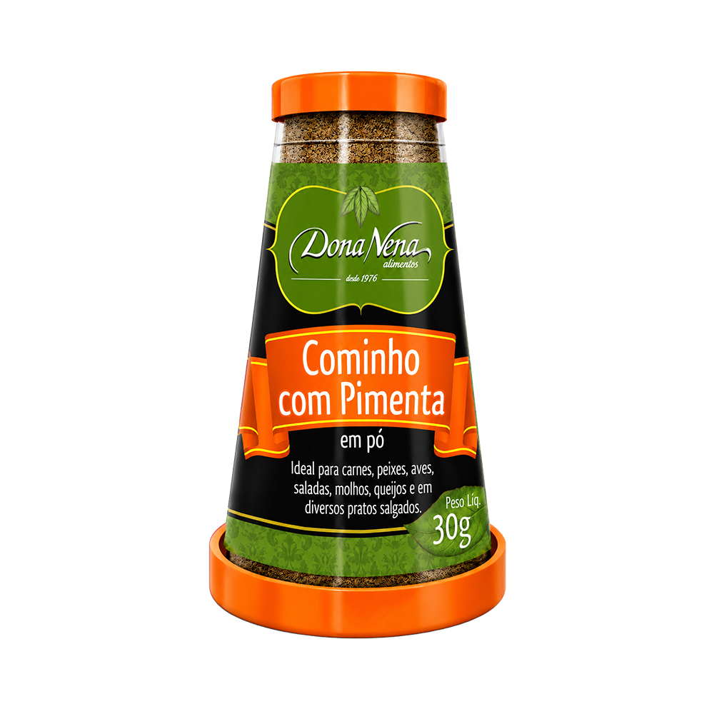 Cominho com Pimenta saleiro 30g