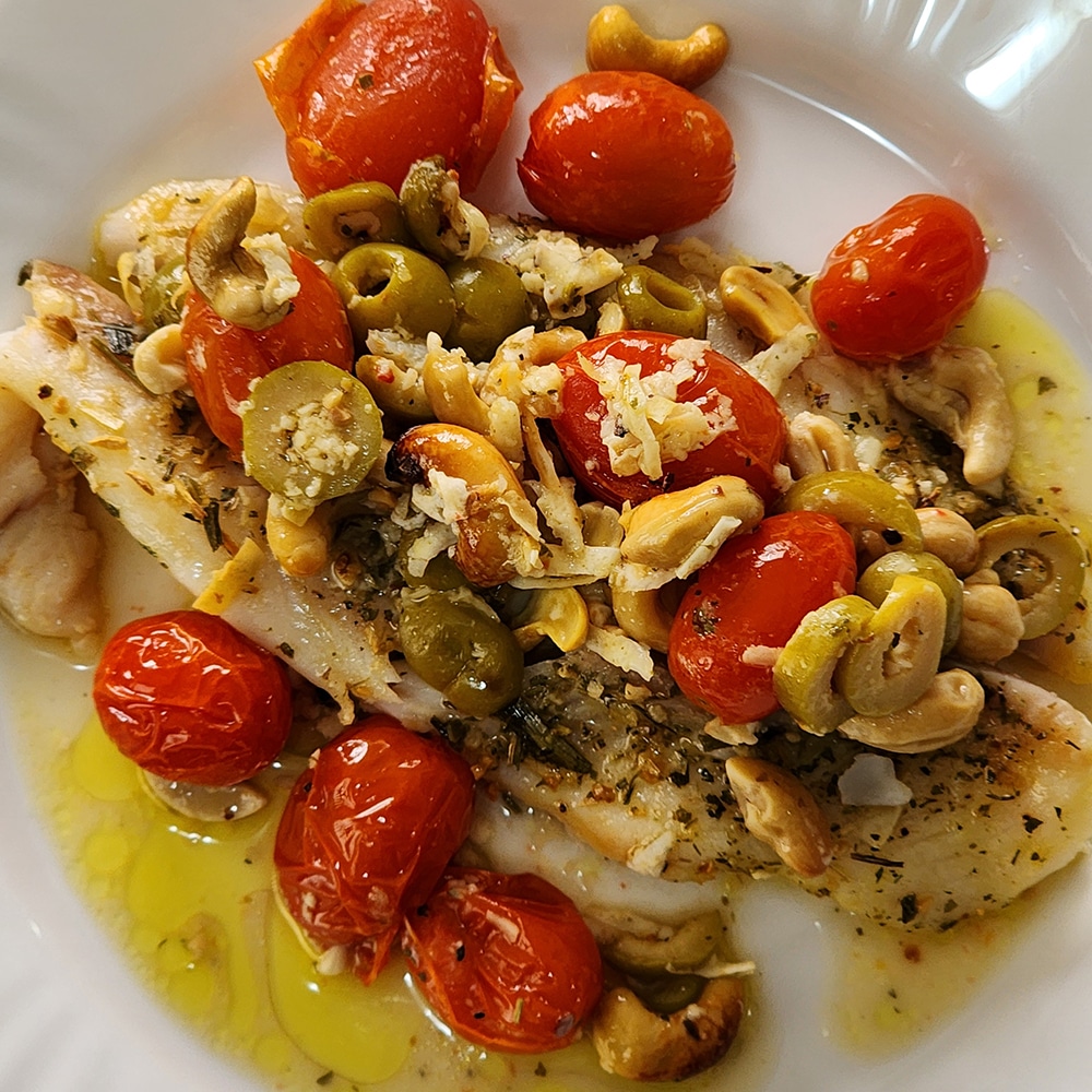 Peixe com jeitinho de almoço em família