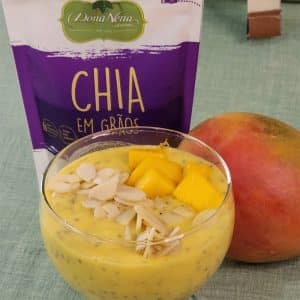 Creme de Manga com Chia
