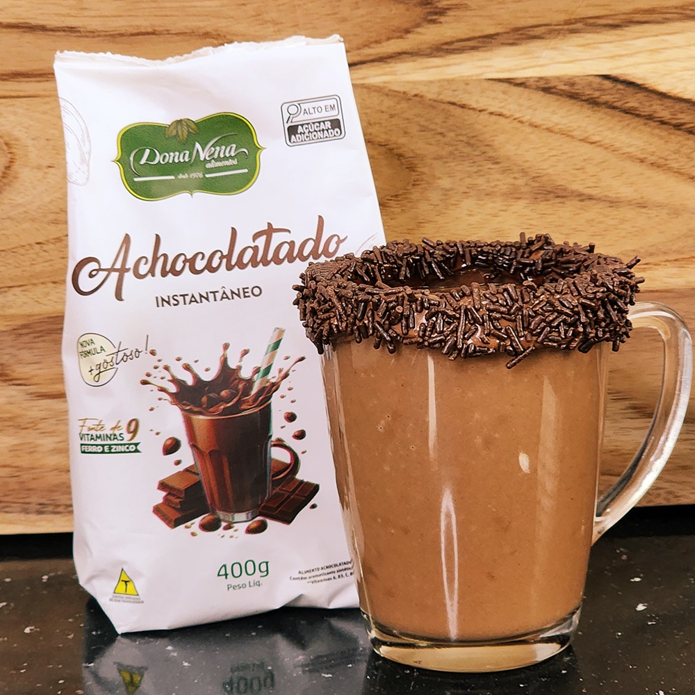 chocolate quente cremoso