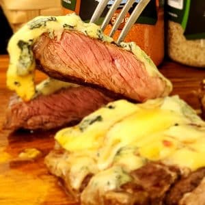 bife ancho com gorgonzola