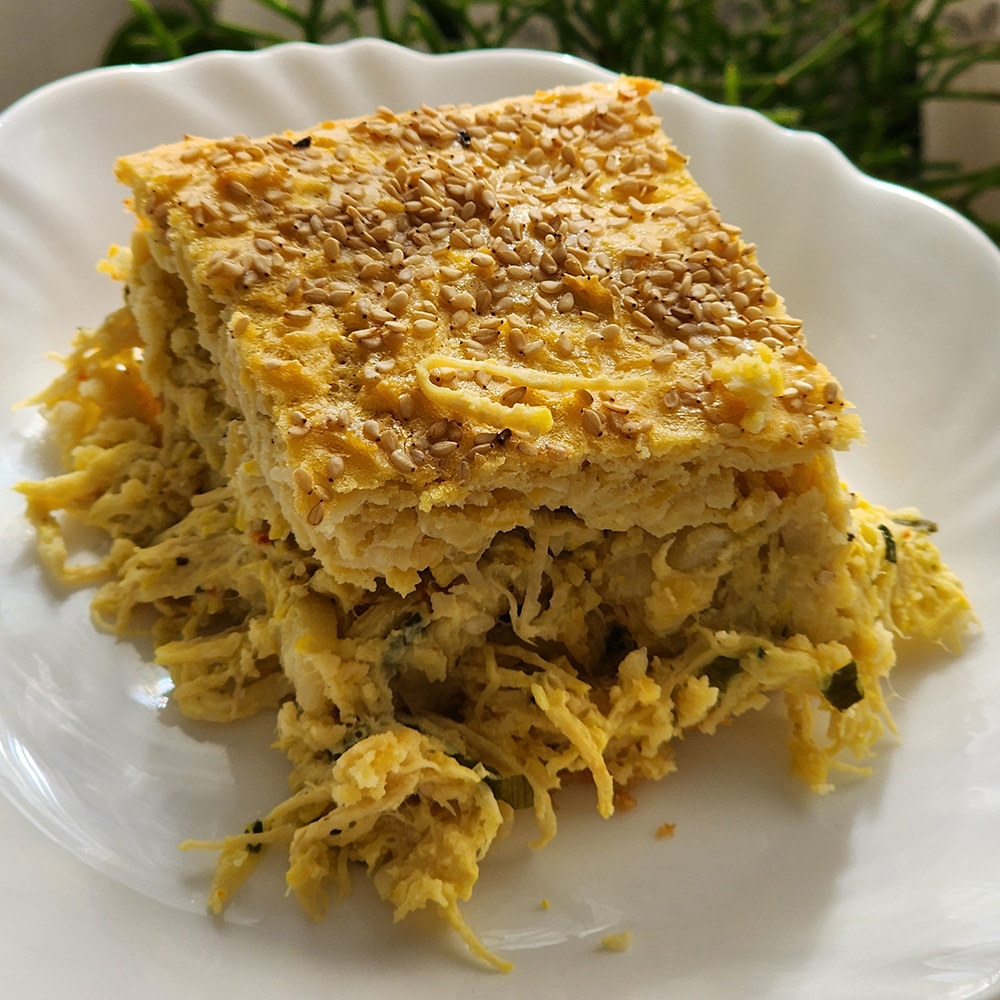 torta de grão de bico