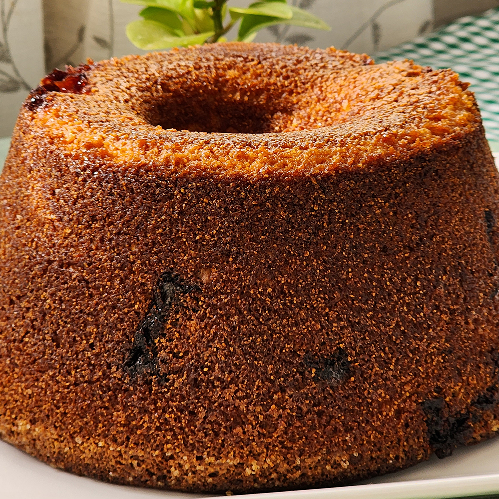 Bolo de Milho com Flocão, Goiabada e Queijo