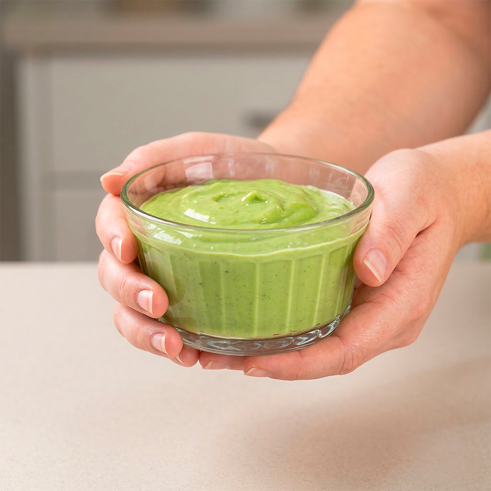 maionese verde de lanchonete